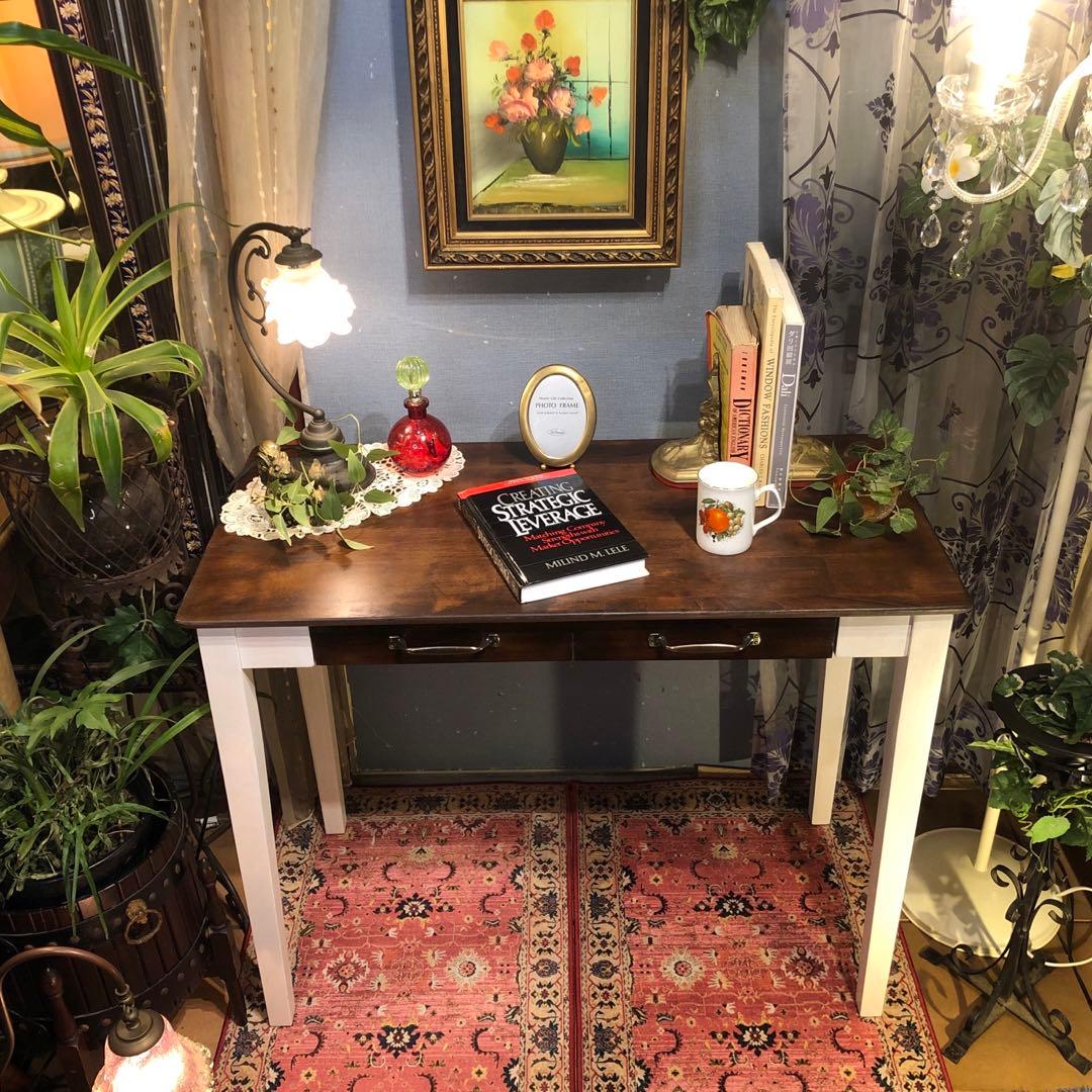 Sale シャビーシック　フレンチ　カントリーST コンパクトテーブル　机デスク