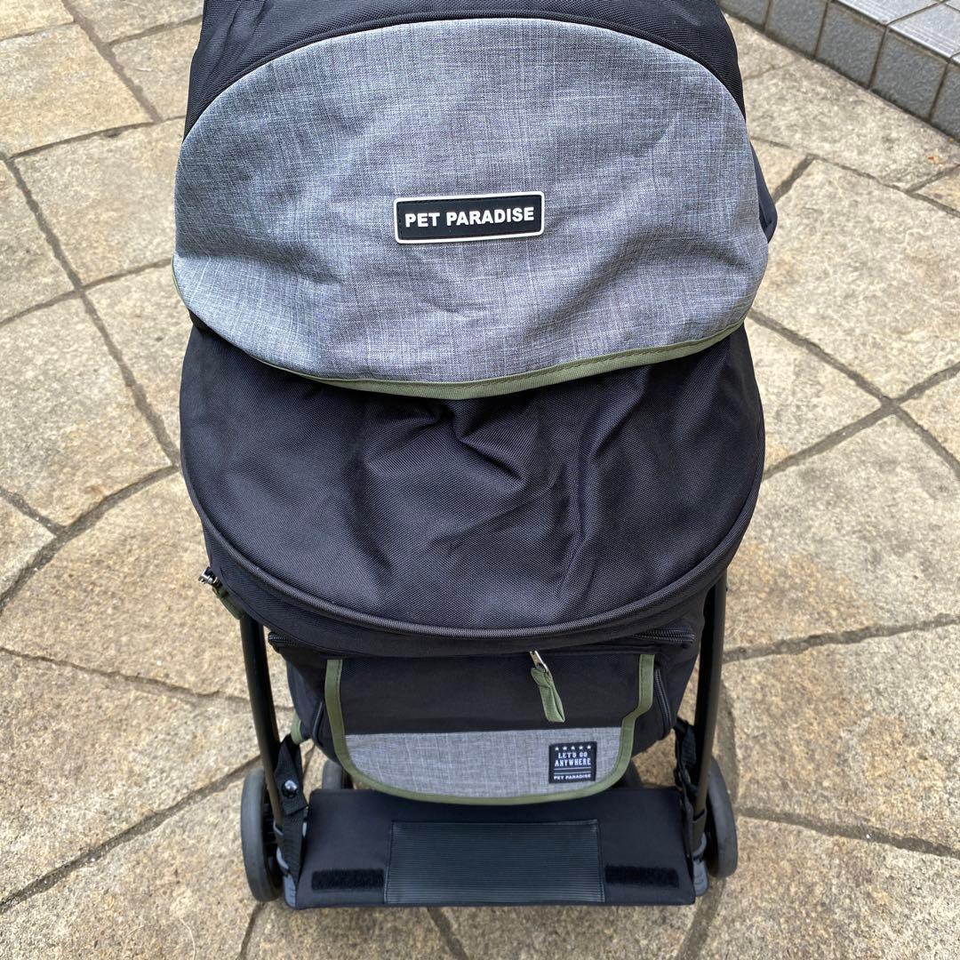 美品☆ペットパラダイス　ステップインカート