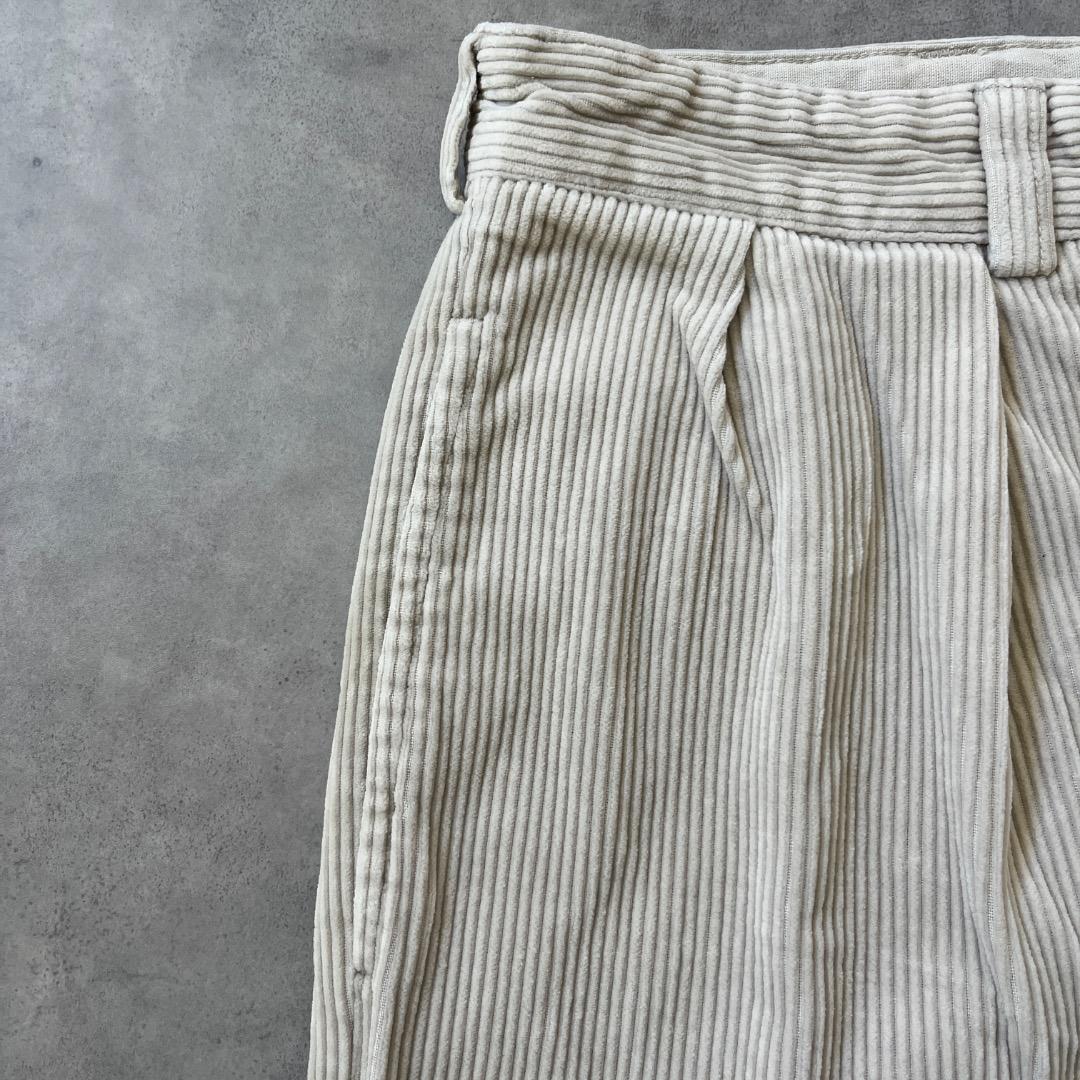 ポロラルフローレン W36 コーデュロイ ポロチノ 古着 90s 白 18214