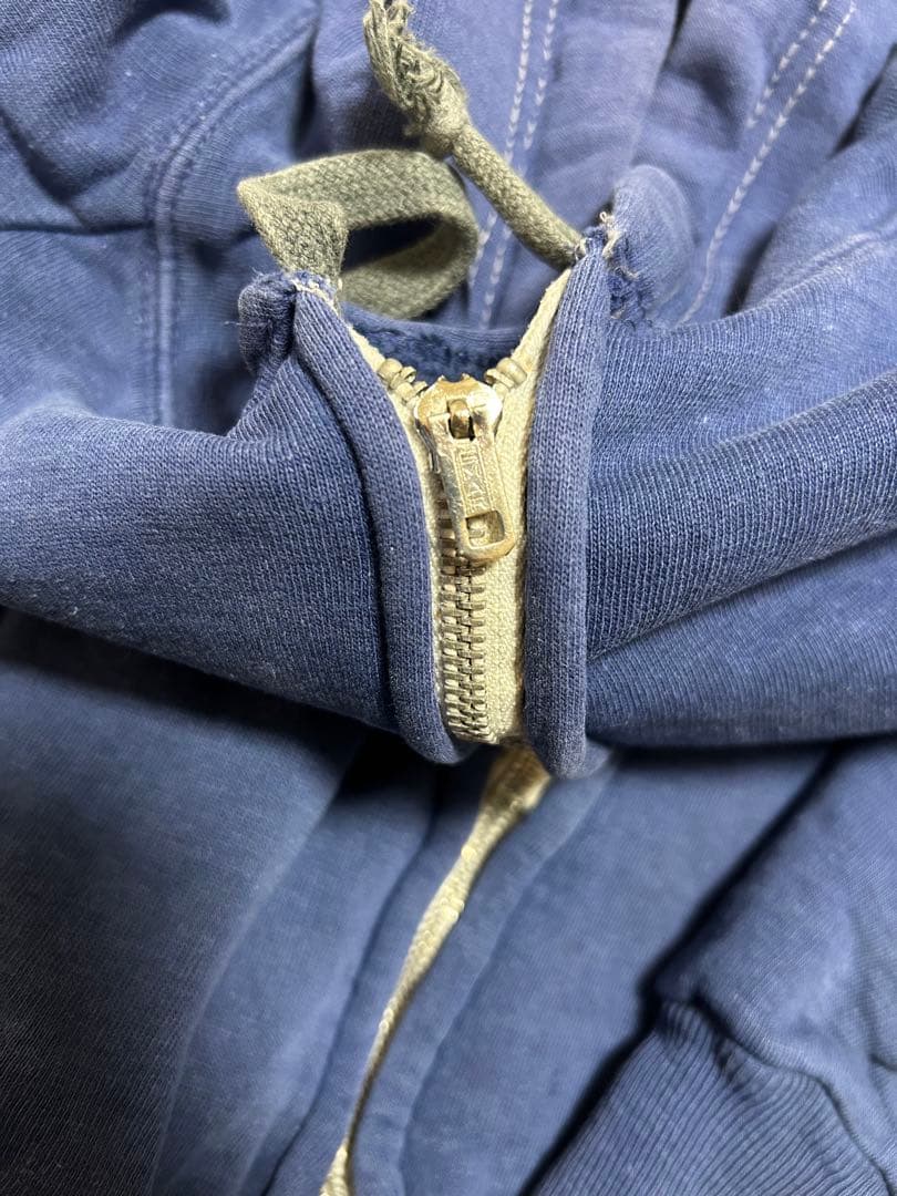 60s ジップパーカー ダブルフェイス
