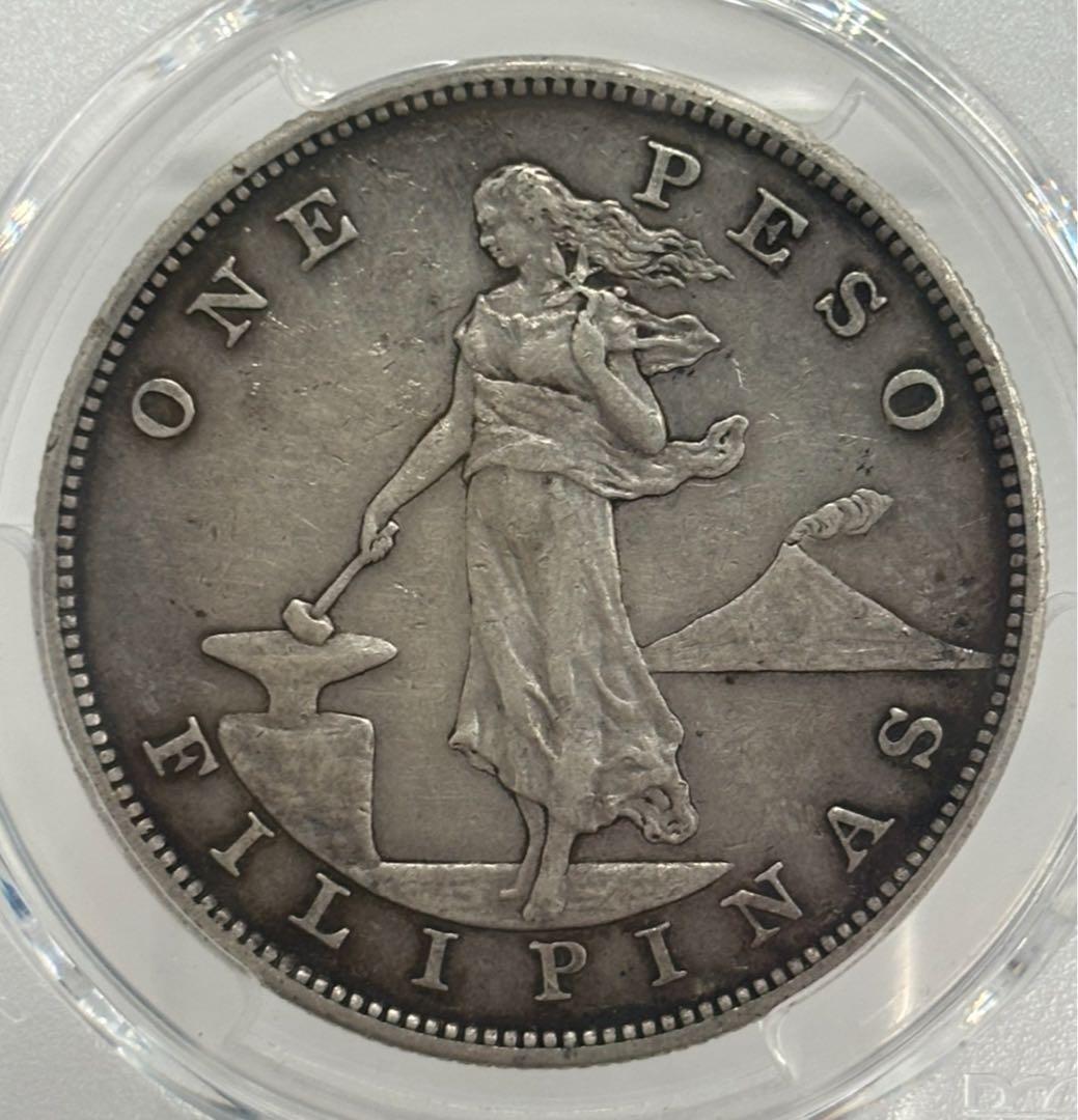 1903年 （稀少）アメリカ領フィリピン女性立像 火山乙女 PCGS認証