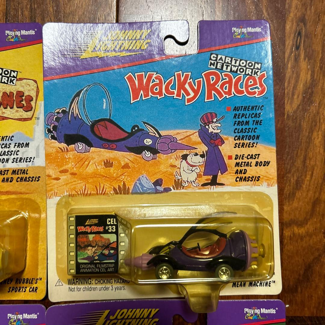 ジョニーライトニング　カートゥーンネットワーク　チキチキマシン他　ミニカー4種