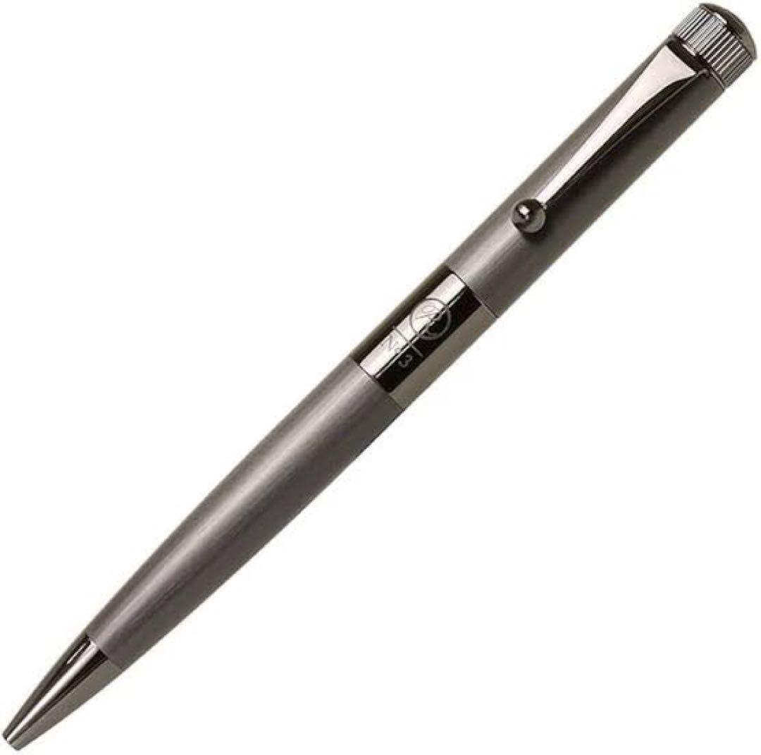 伊東屋 ロメオ ROMEO No.3 ファインブラッシュ ガンメタル　ボールペン