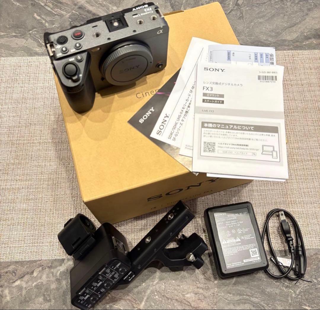 SONY FX3 フルフレームミラーレスカメラ