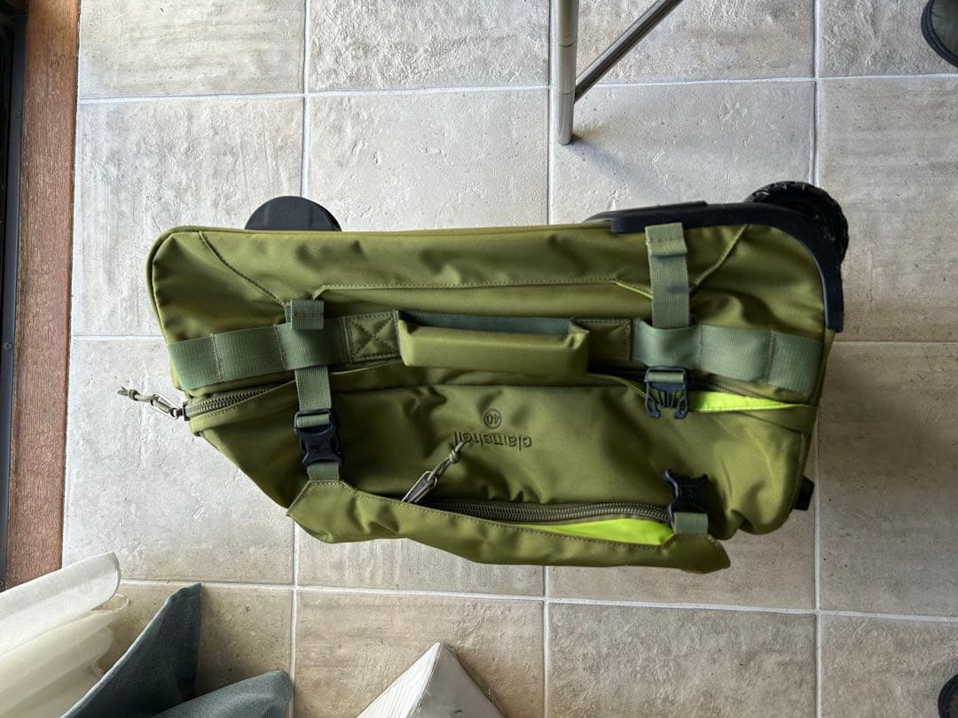 【美品】カリマー　クラムシェル40 オリーブ　キャリー　大容量