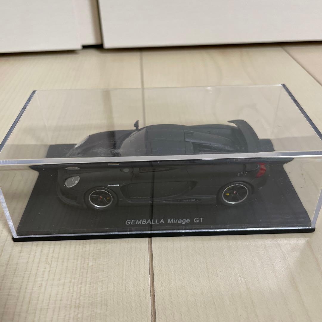 スパーク　1/43 ポルシェ　ゲンバラミラージュGT マットブラック　希少色