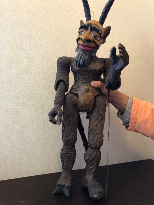 アンティーク　デビル 悪魔　Devil マリオネット　骨董　ミッドセンチュリー