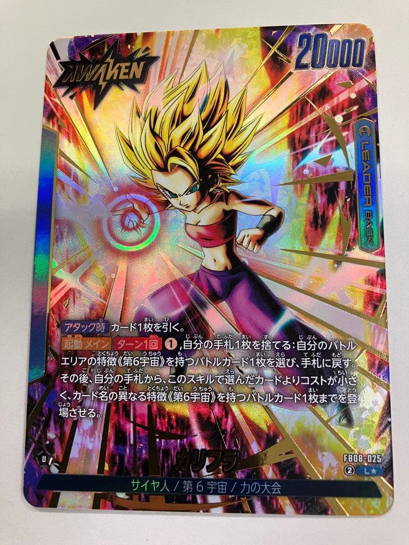 ドラゴンボールカード　誇り高き戦闘民族　孫悟天SECパラレル他5枚計6枚セット