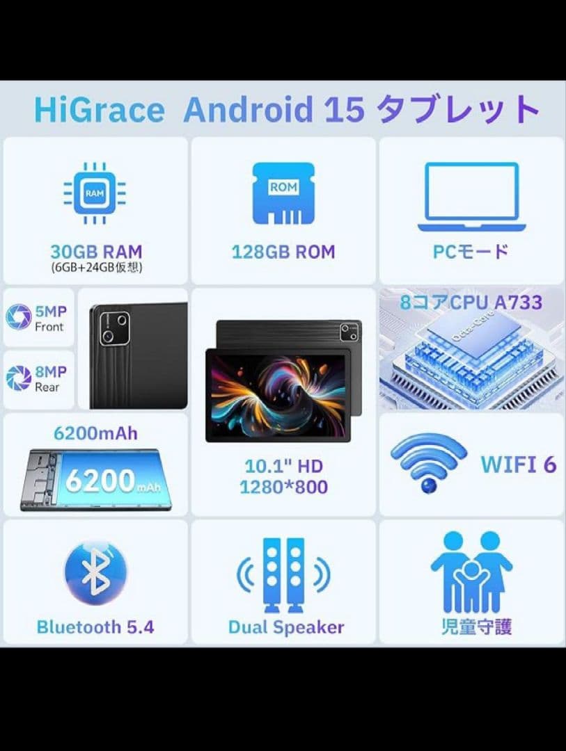アンドロイド15 タブレット　新品未使用　値引き交渉可能