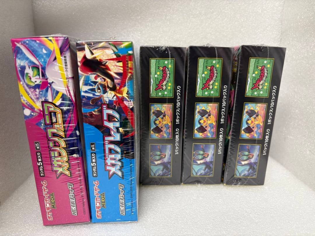 ポケモンカード　・メガドリームex×3・ポメガブレイブ×1・メガシンフォニア×1