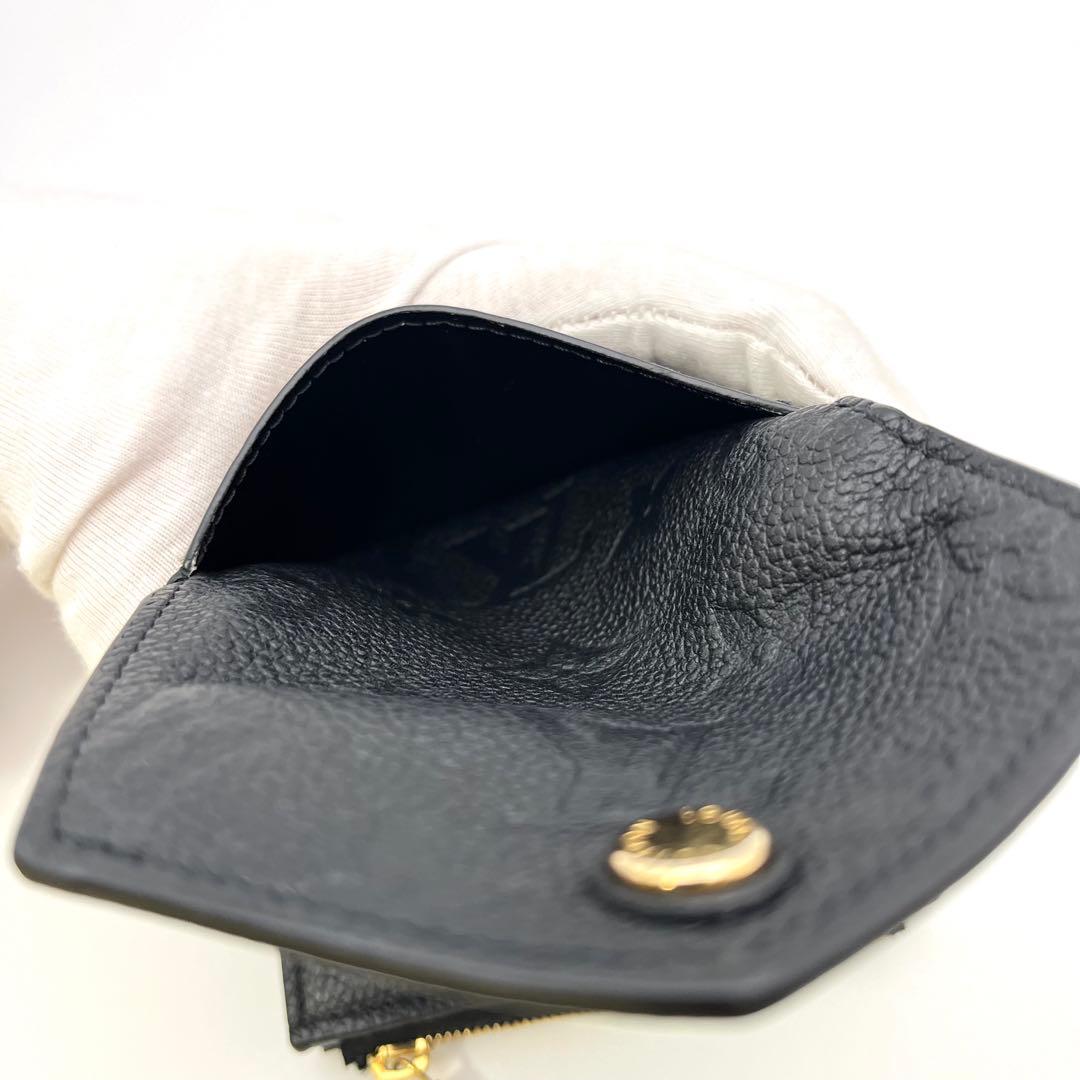 chrさん✨IC ルイヴィトン アンプラント ポルトフォイユ ゾエ ノワール 黒