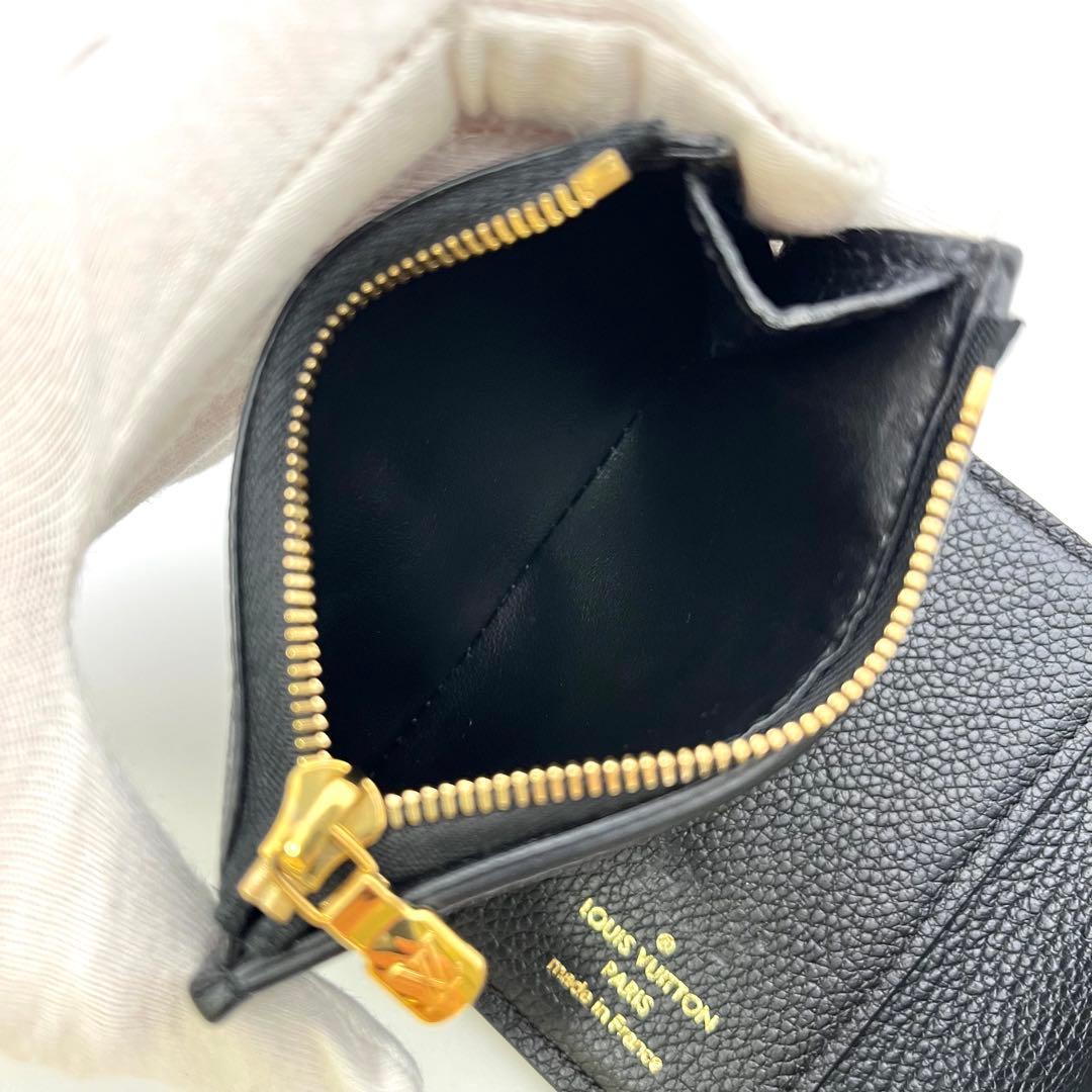 chrさん✨IC ルイヴィトン アンプラント ポルトフォイユ ゾエ ノワール 黒