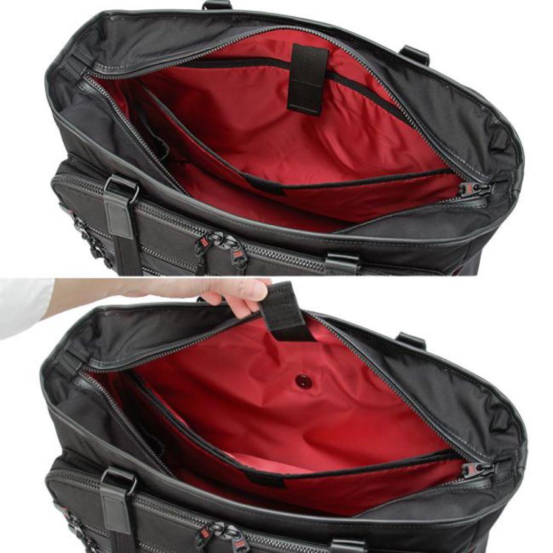 新品TAKEO KIKUCHIタケオキクチ黒ビジネスバッグバッグ出張トートバッグ