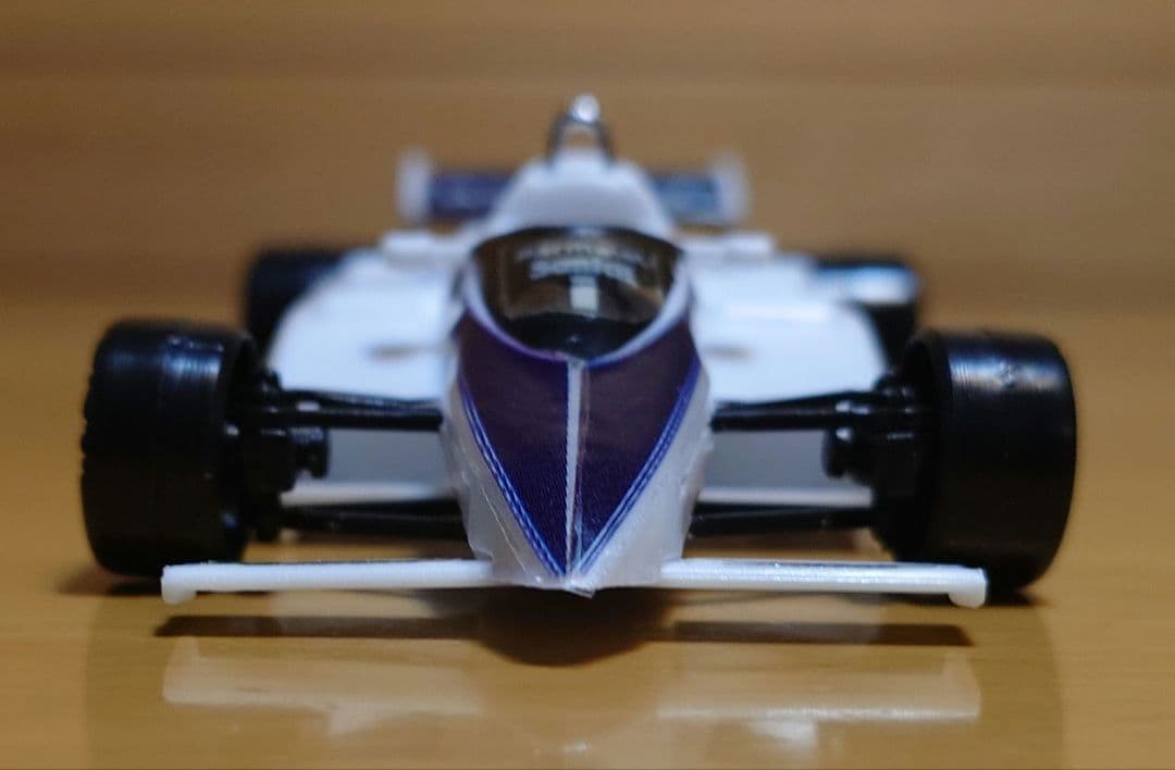 カバヤビッグワンガムBig-one GumブラバムBT50 BMWターボ完成品