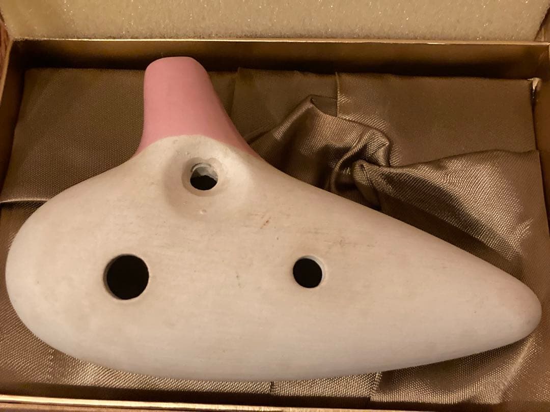 トトロの土笛(ピンク) オカリナ となりのトトロ誕生10周年記念 レトロ