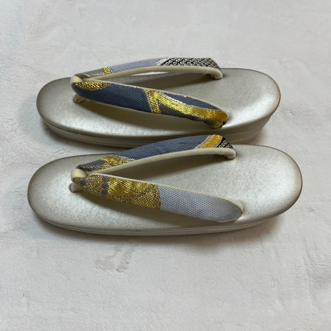 新品未使用訳あり和柄花柄バッグ草履セット草履バック着物振袖訪問着留袖成人式結婚式