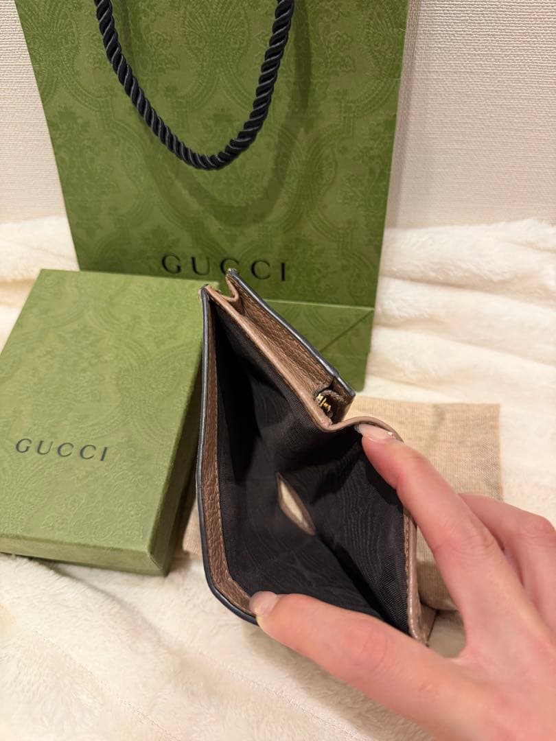 【お値下中】✨GUCCI GGスプリーム×マーモント カードケース ウォレット
