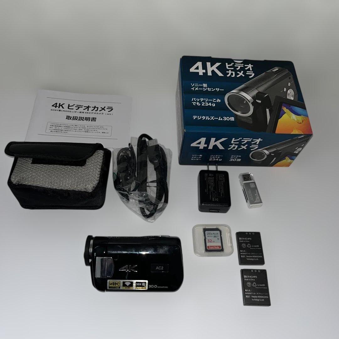 【美品】4K ビデオカメラ AC2 本体