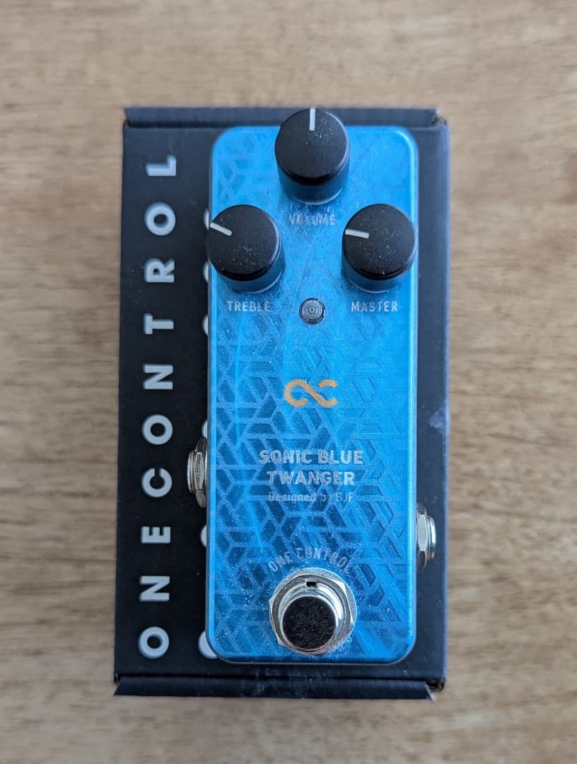 ギター ONE CONTROL Sonic Blue Twanger AIAB