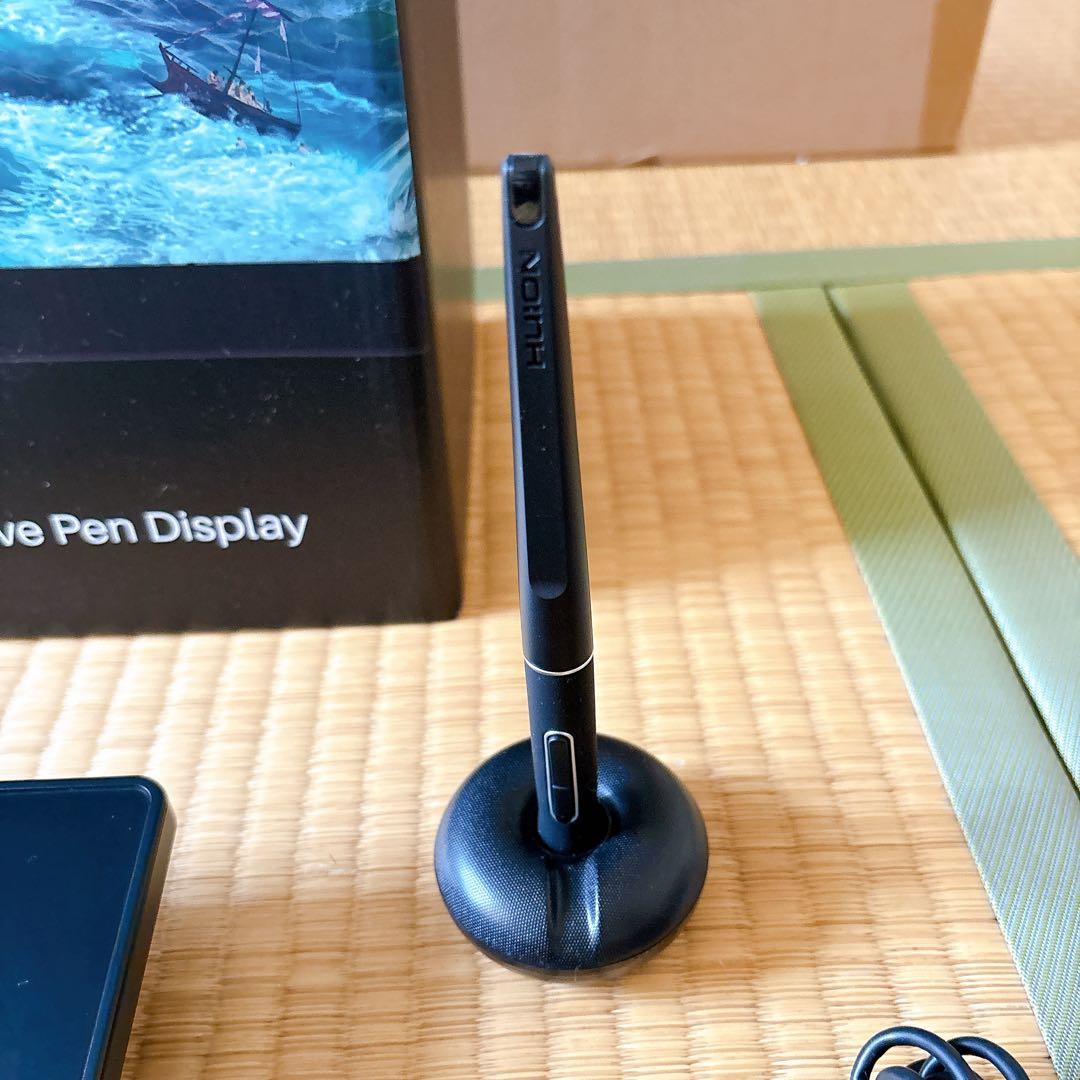 【ほぼ未使用】Huion Kamvas Pro24 (4K) 液晶ペンタブレット