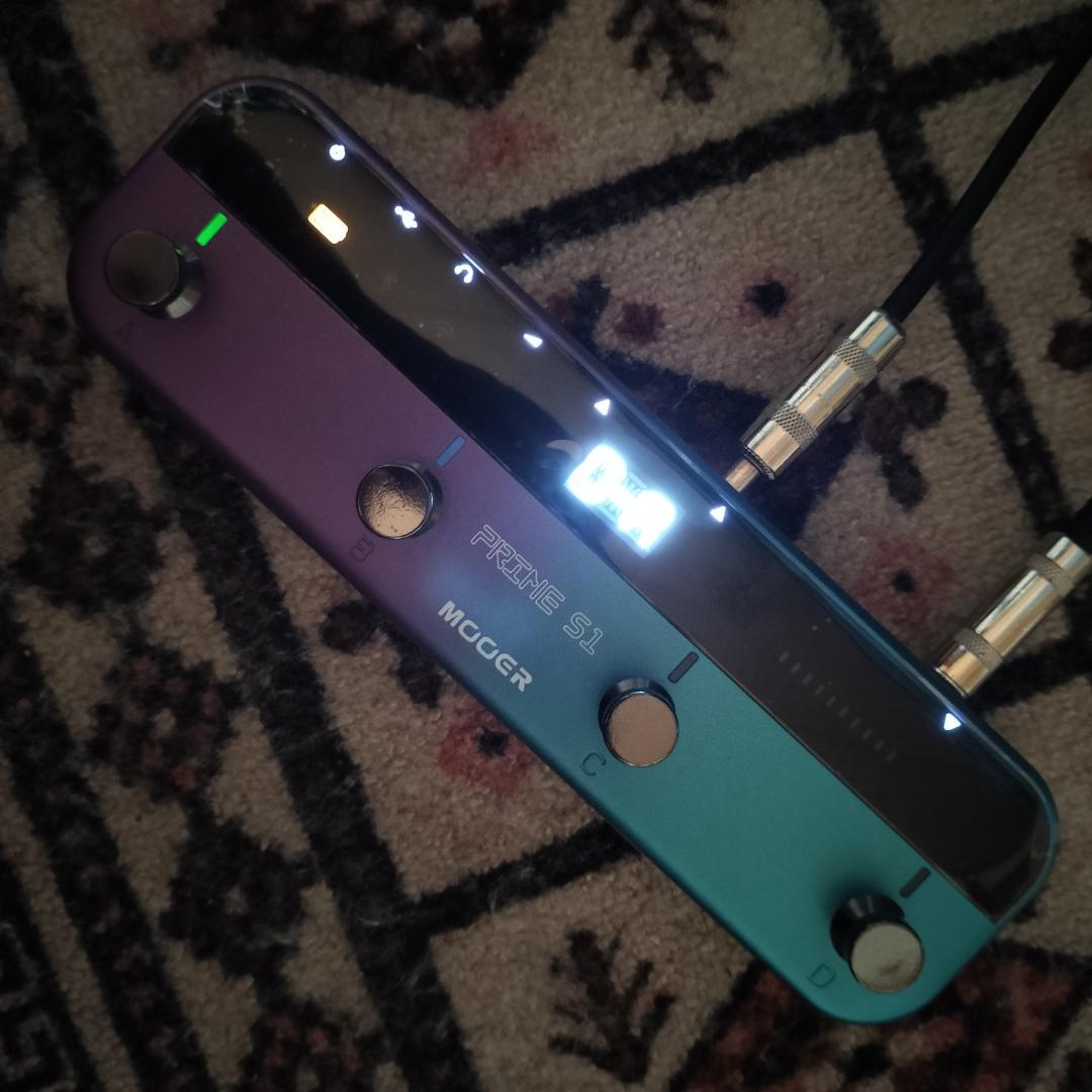 新品：Mooer Prime S1（マルチエフェクター）