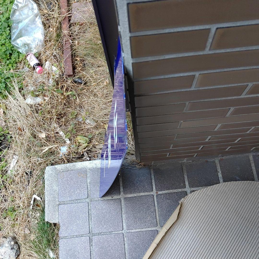 【鉄道吊下式サボ　行先板】（表）下　関　行（裏）無　地