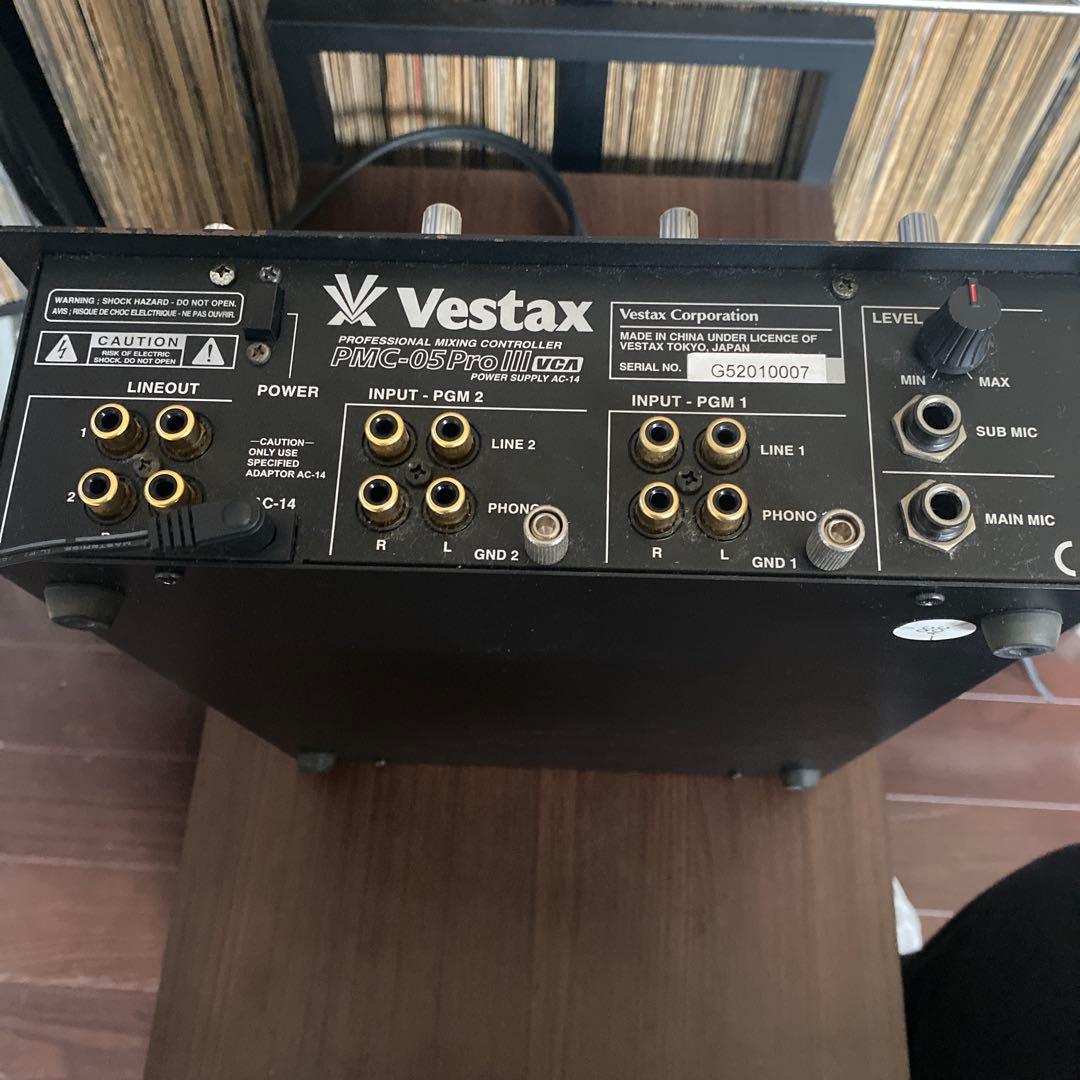 Vestax PMC-05Pro III DJミキサー / ジャンク品
