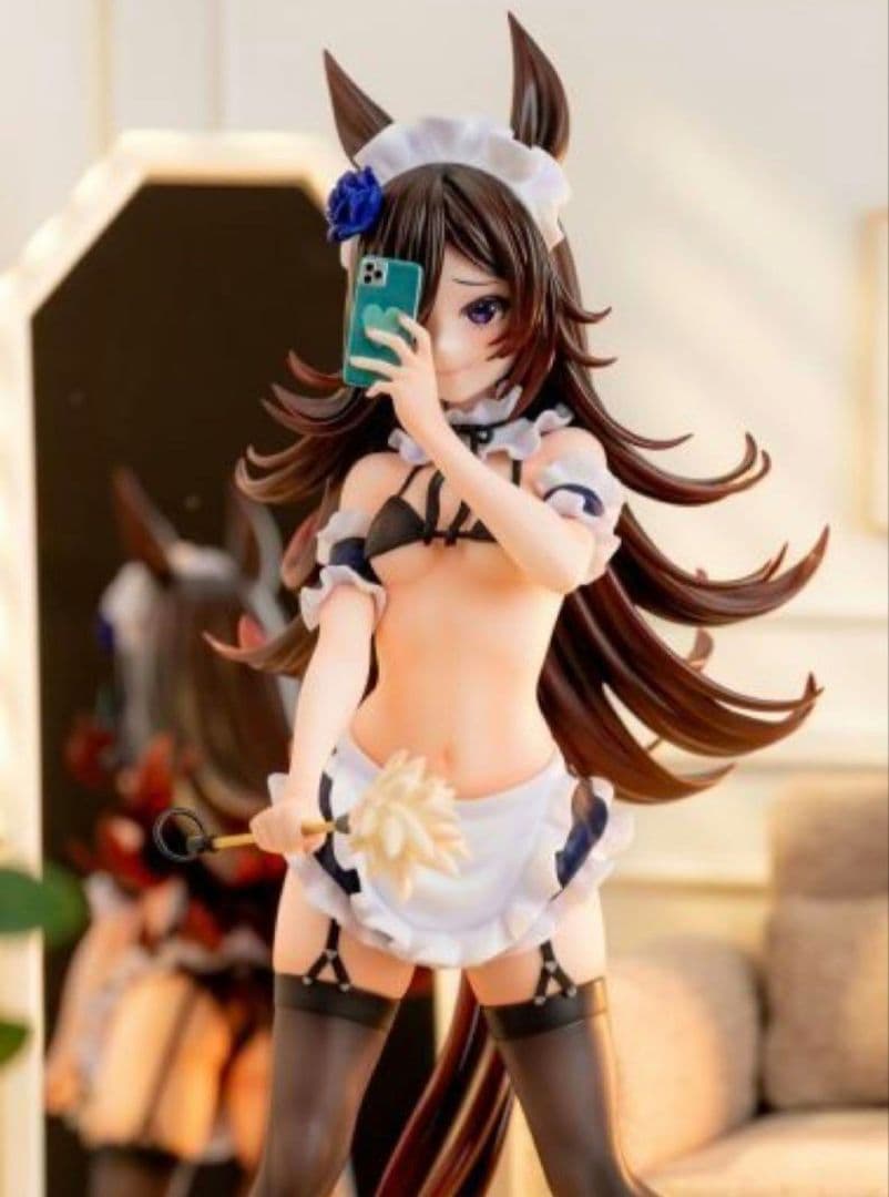 a*u様 最終値下げ‼️ウマ娘 ライスシャワー ビキニメイド ガレージキット フ