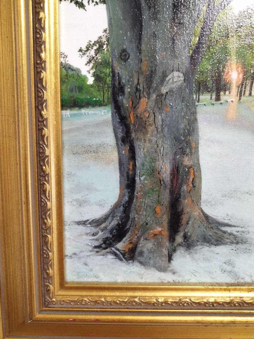 油絵 原画 写実画 作家 美術品