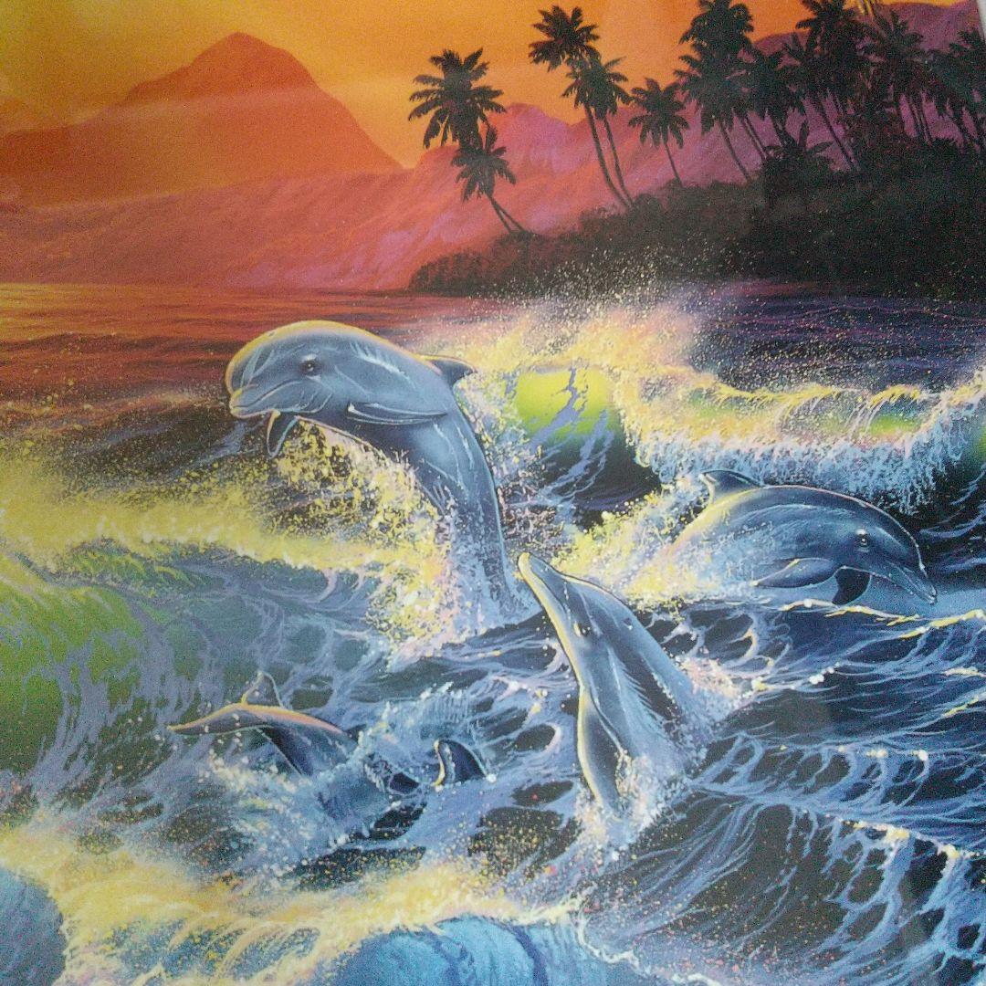 【希少】ラッセン ディズニー　　　　　　　 92.5㌢✕69.5㌢　アートパネル