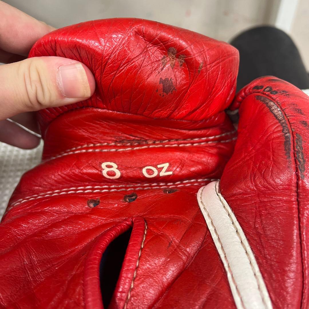 Winning ボクシンググローブ 赤 8オンス