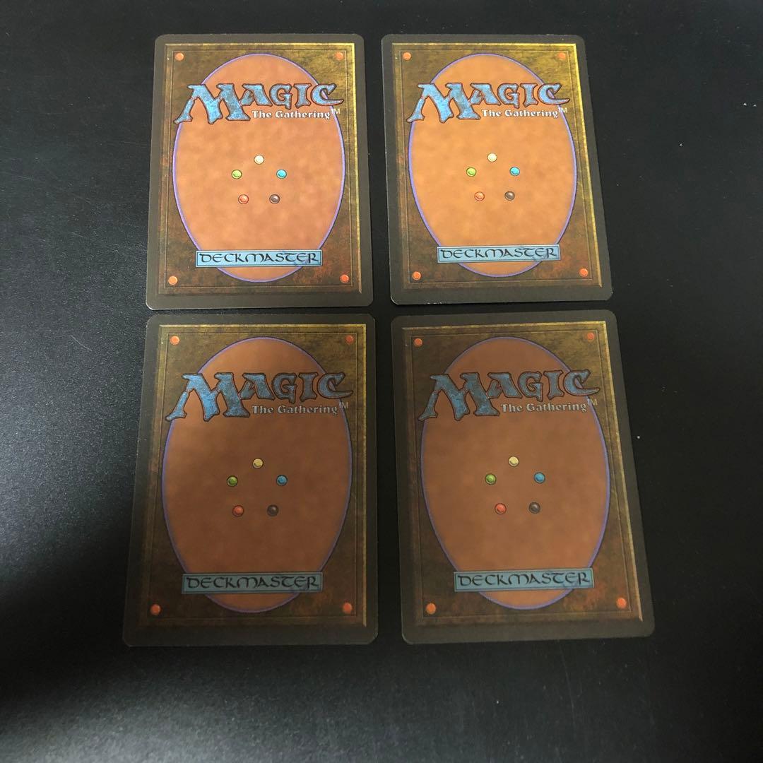 稲妻/Lightning Bolt 日本語黒枠4枚セット 第4版 4ED