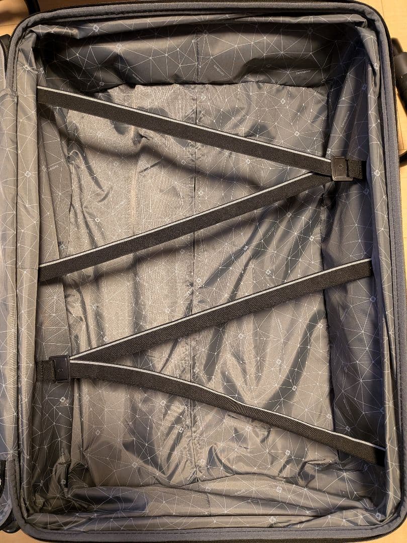 Samsonite キャリーケースセット シルバー27と20インチ 2ピース