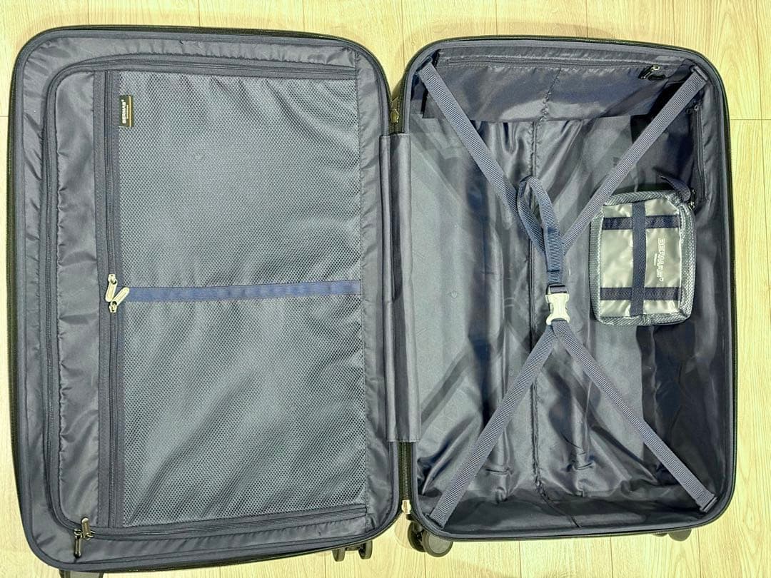 BERMAS 旅行スーツケース軽量大型91L 無料受託手荷物対応サイズ