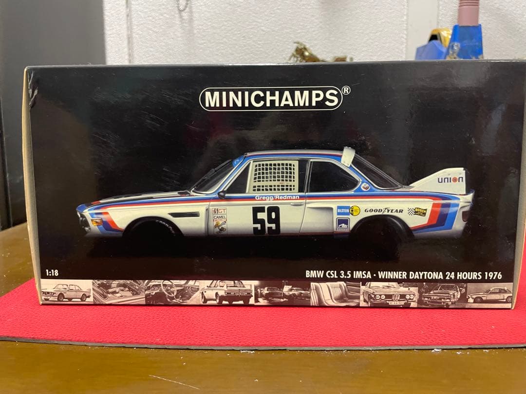 ミニチャンプス　BMW CLS 3.5IMSA