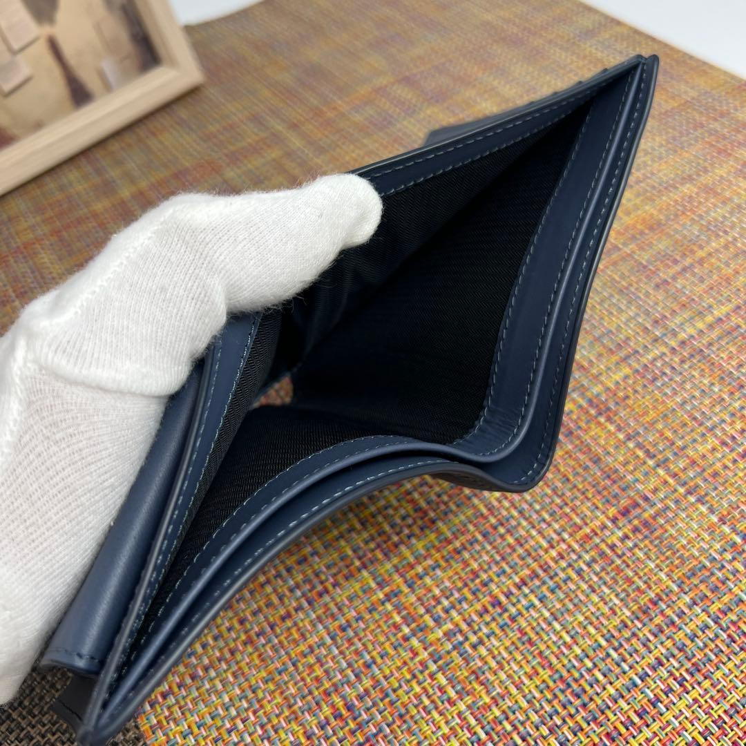 ✨極美品✨ LOEWE ロエベ バイフォールド　ウォレット　サテンカーフ