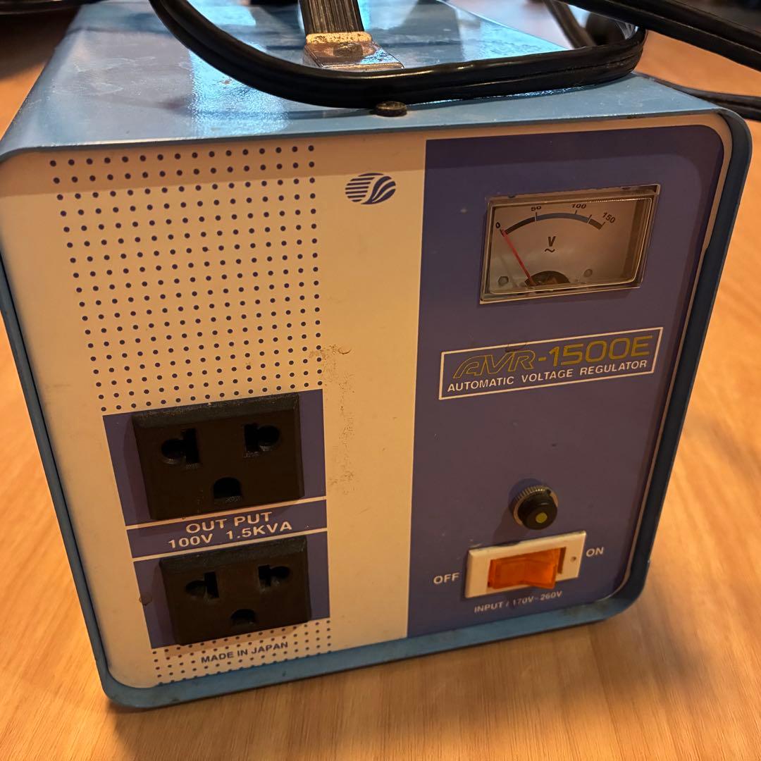スワロー電機 変圧器AVR-1500E AC170-260V/1500W