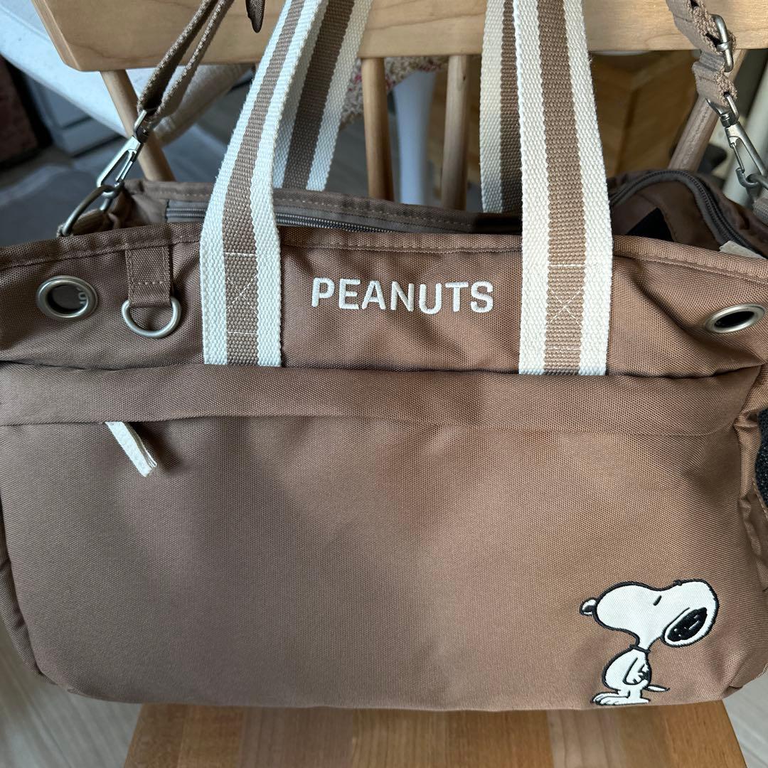 PET PARADISE PEANUTS スヌーピー キャリーバッグ