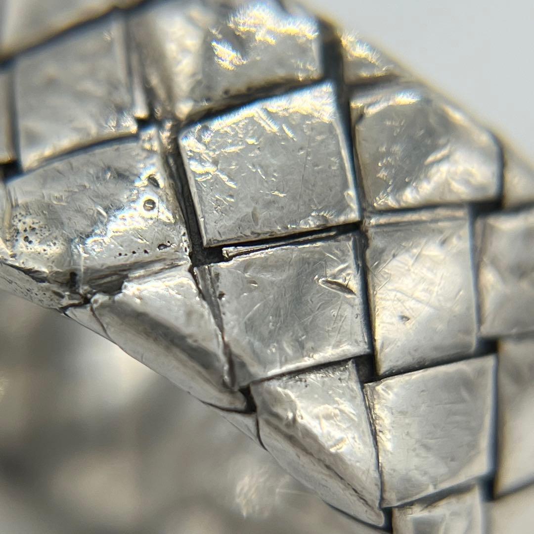 ボッテガヴェネタ BOTTEGA VENETA イントレチャートリング 16号