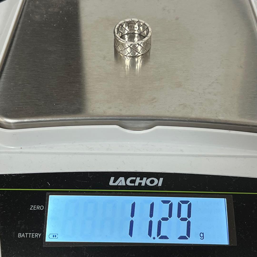 ボッテガヴェネタ BOTTEGA VENETA イントレチャートリング 16号