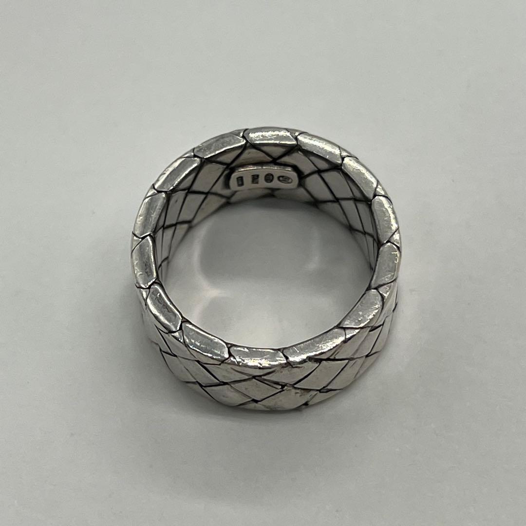 ボッテガヴェネタ BOTTEGA VENETA イントレチャートリング 16号