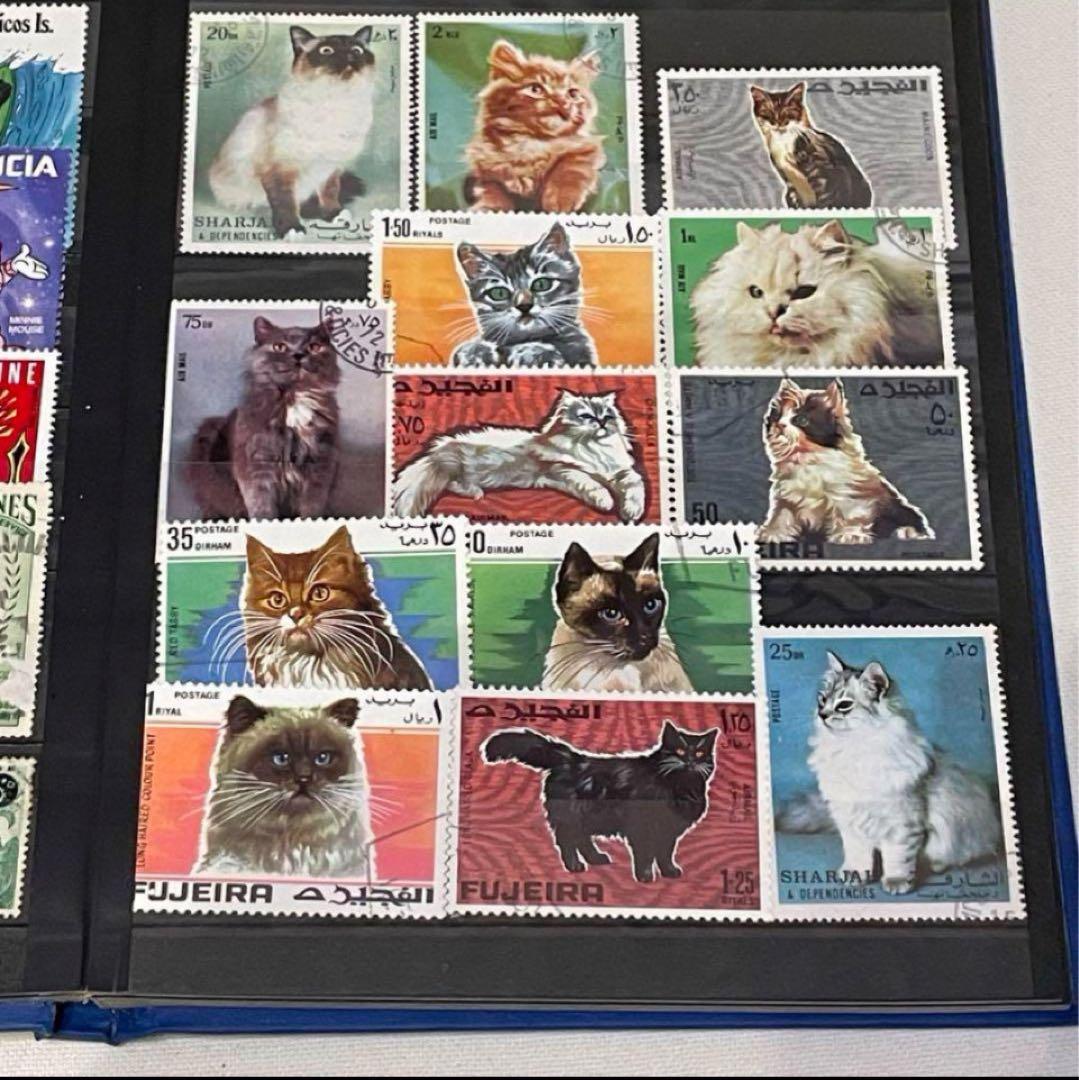 切手　外国　1冊291枚まとめ売り　切手コレクションアルバム