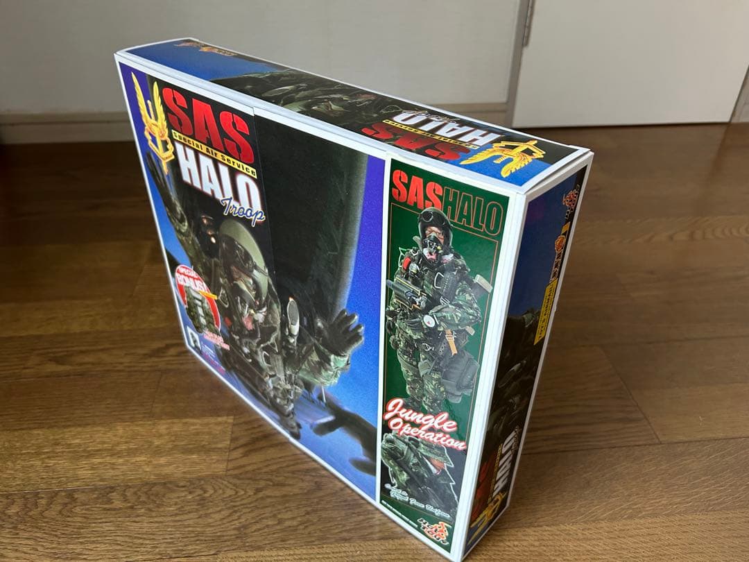 ホットトイズ SAS HALO 1/6 アクションフィギュア 専用収納袋 未開封