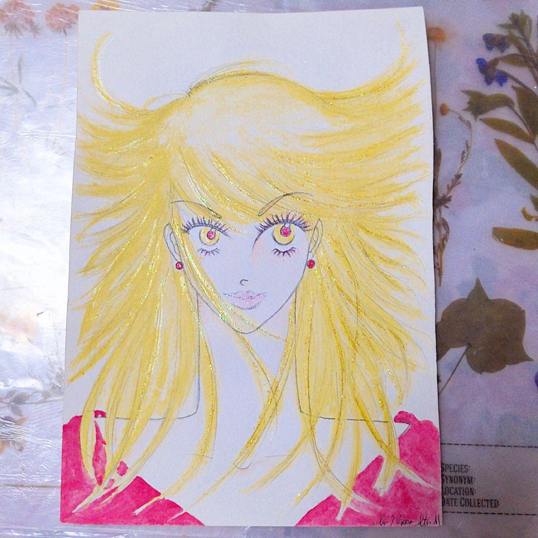 ❤超美人★手書き美人イラスト(220602)★配送無料