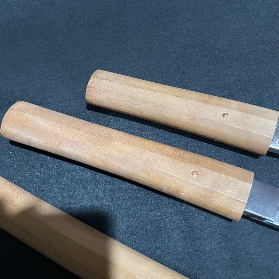 訳あり品 模造刀 白鞘 2本 セット コスプレ 演劇 撮影 防犯 日本刀レプリカ