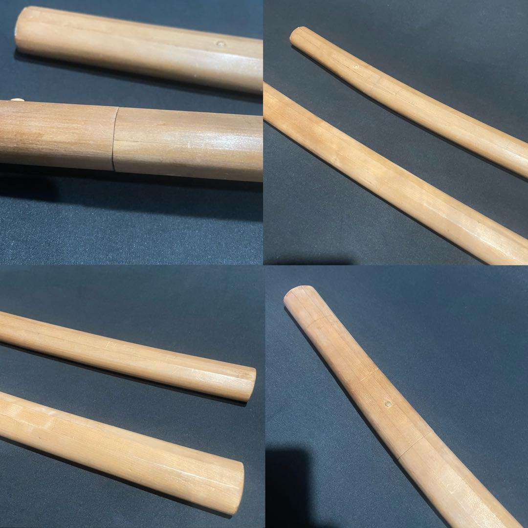 訳あり品 模造刀 白鞘 2本 セット コスプレ 演劇 撮影 防犯 日本刀レプリカ