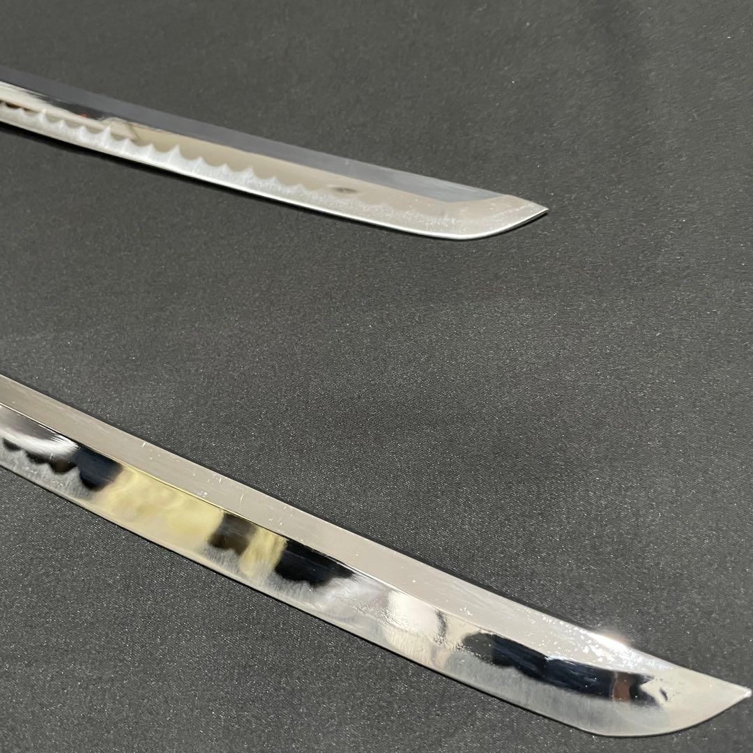 訳あり品 模造刀 白鞘 2本 セット コスプレ 演劇 撮影 防犯 日本刀レプリカ