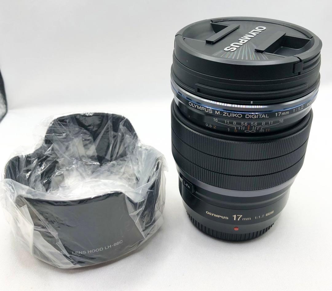 保証付　オリンパス　M.ZUIKO DIGITAL ED17mm F1.2PRO
