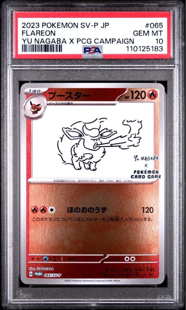 welcome! nagaba プロモ　PSA10 PSA9 連番　ブイズ