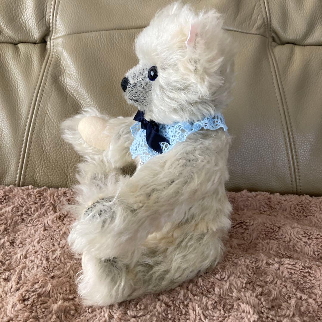 シュタイフ ホワイトチョコレート　限定　テディベア 30cm ぬいぐるみ